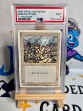 Magic MTG wrath of god 4 edition PSA 9 eng (NO bgs commander pauper alpha beta)