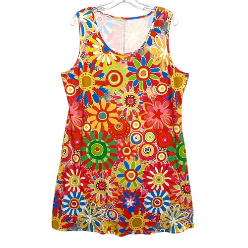 Abito retrò flower power - retrò,