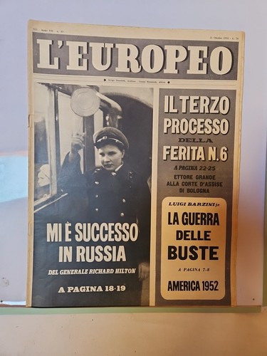 1951 europeo settimanale - ,