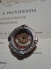 relic Reliquia Reliquary Beata Maria Della Provvidenza -Eugenia Smet- + Document