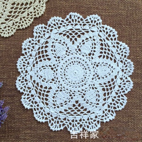 4pcs rétro mano pizzo cotone - 4pcs,