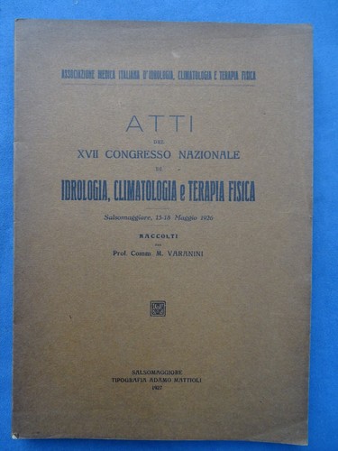 Medicina atti xvii congresso - xvii,