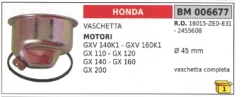 Vaschetta completa motore