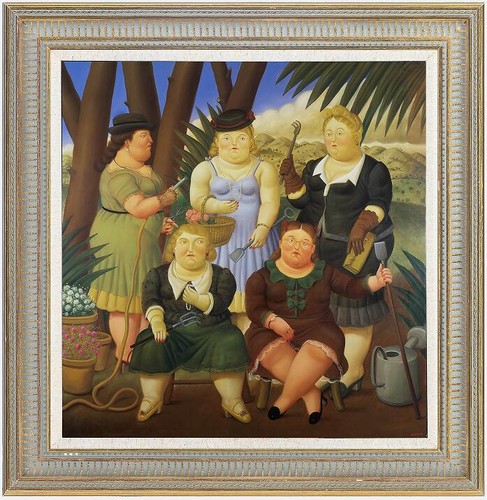 Fernando botero donna grassa - fernando,