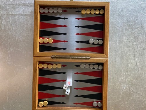Backgammon dal negro magnetico - negro,