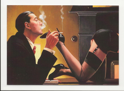 Jack vettriano postcard - jack,