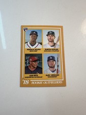 Acuna Fowler Soto Verdugo 2018 Topps On Demand Rookie Outfielders RC #R3