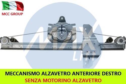 Alzavetro meccanismo anteriore - meccanismo,