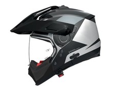 Casco CROSSOVER NOLAN N70-2 X 06 TURBINE 349 Bianco / Nero / Grigio