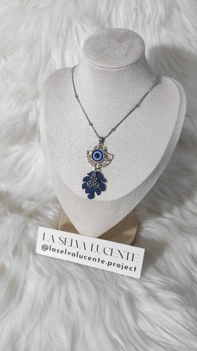 Collana artigianale occhio - artigianale,