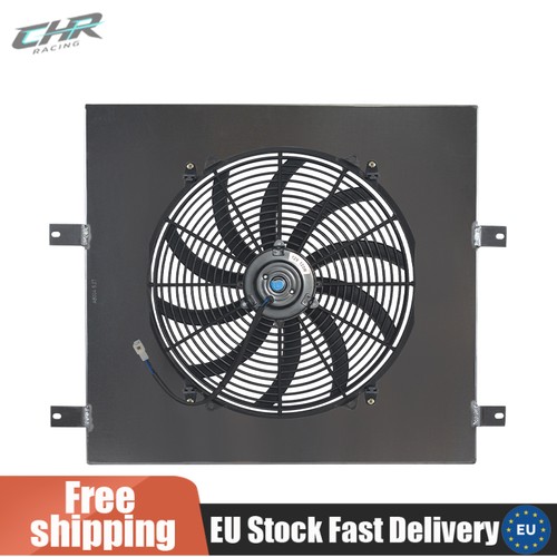 Aluminum radiator shroud - aluminum,