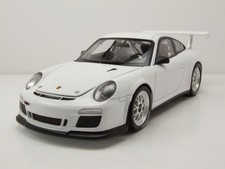 Porsche 911 GT3 Cup Street versione 2012 bianco modellino auto 1:18 Welly