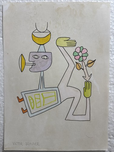 Victor brauner disegno - brauner,