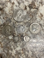 Lotto monete argento assortite