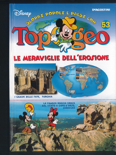 Disney topogeo 53 le - disney, n.53