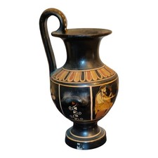 Brocca Antica Greca in Ceramica – Vaso Kylix Oinochoe da Collezione Carafa decor