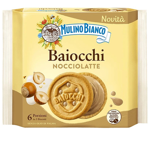 Baiocchi nocciolatte novità - nocciolatte,