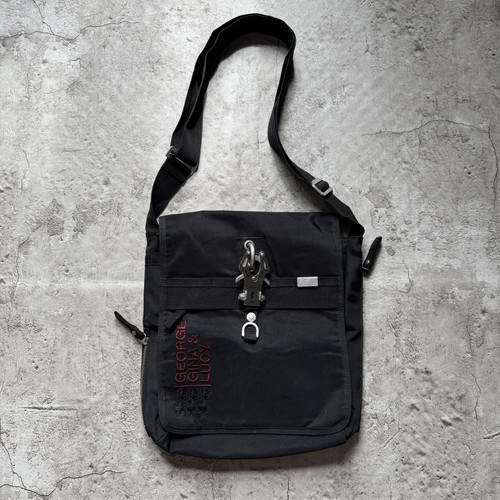 Borsa messenger nera george - borsa,