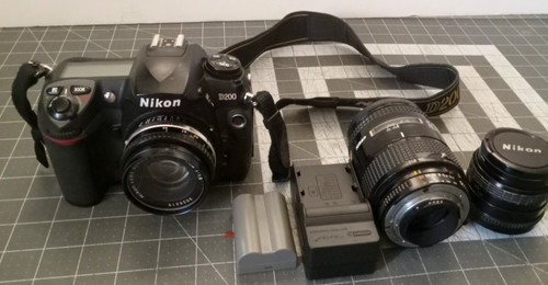 Nikon d200 fotocamera reflex - fotocamera,