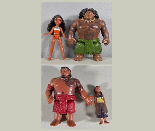 Lotto figurine disney moana - disney,