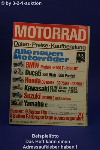 Motocicletta suzuki gt - 19/78,