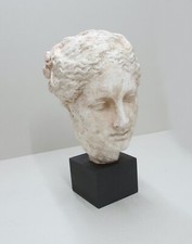Calco accademico in gesso -Testa di Igea 
