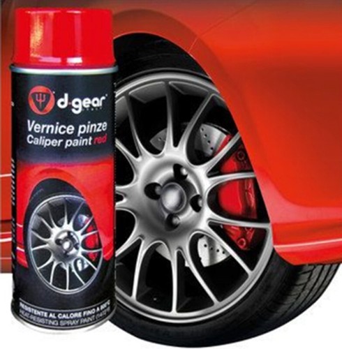 Vernice per pinze freno - freno, rosso