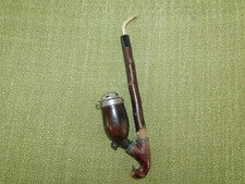 Wooden pipe tobacco - pipe, pipe!