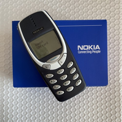 Nokia 3310 navy blue unlocked - nokia,
