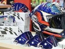 ARAI SPOILER RX-7X Pedrosa Shogun Replica Custom Paint