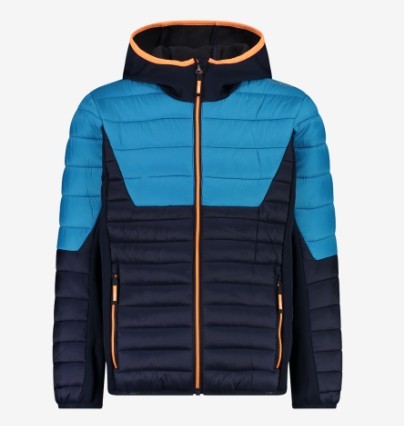 Cmp kid hybr jacket fix - cmp,
