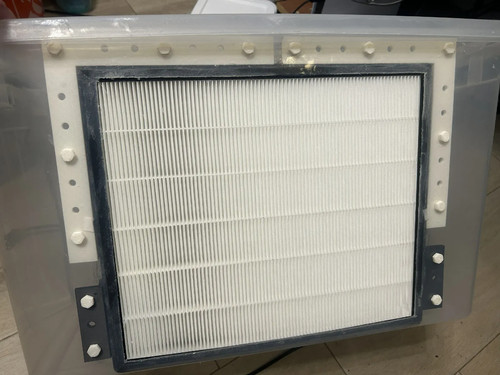 Supporto filtro cappa flusso