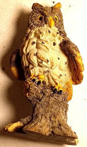 Gufo portafortuna statuetta - gufo, portafortuna-