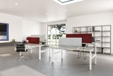 Scrivania doppia bench