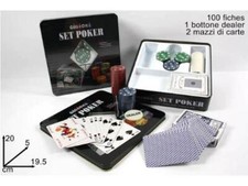 CONFEZIONE GIOCO POKER C/ 100