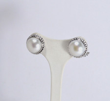 ORECCHINI ARGENTO 925  PERLE