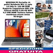 PC Portatile 14" Notebook Win
