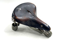 Sella in pelle marrone Lepper