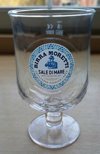 Birra morretti pint glass - morretti,