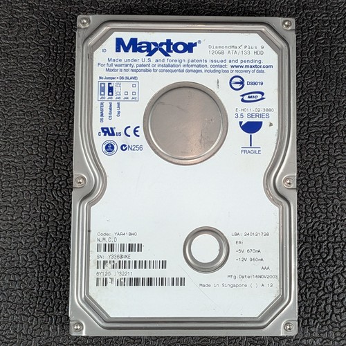 Disco rigido maxtor - disco, diamondmax