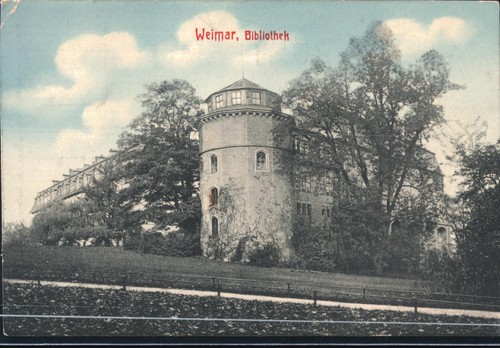 Weimar biblioteca 1913 - weimar,,