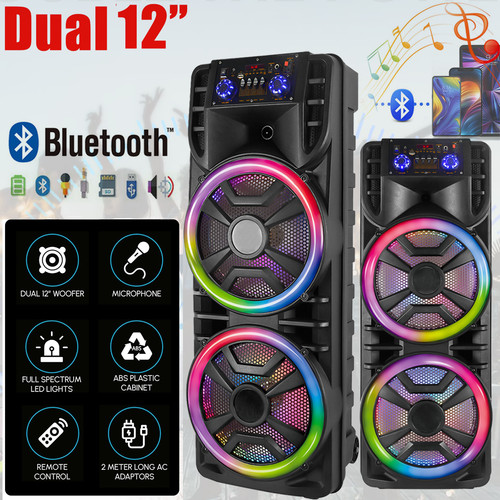 Doppio subwoofer portatile - , 12"