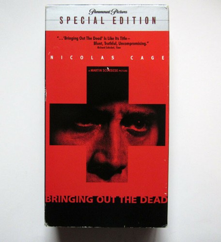 Bringing out the dead vhs - bringing,