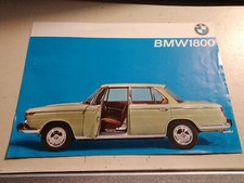 BMW  1800    1963 ,  depliant originale auto  epoca , sales  brochure