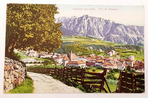 Cartolina cavalese val - -,