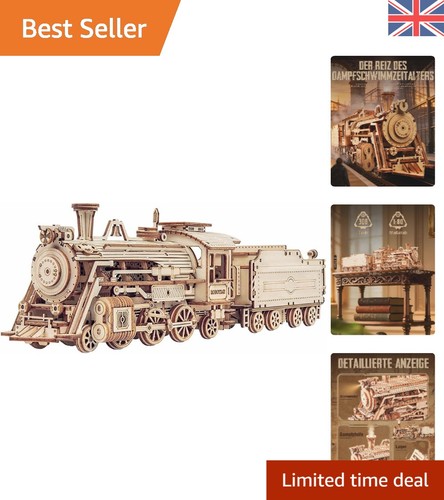 Elegante puzzle legno 3d - puzzle, in