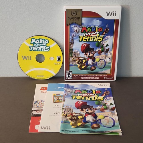 Mario power tennis wii game - mario,