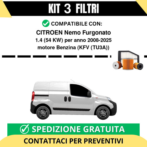 Kit filtri tagliando - 3,