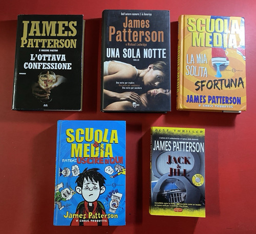 James patterson lotto libri - patterson,
