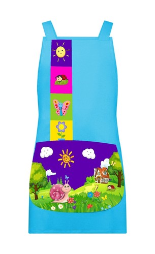 Grembiule maestra asilo poncho